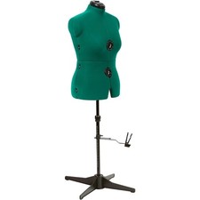 Adjustable Dress Form for Sewing US Size 12-18, Pinnable Mannequin with 12 Dials