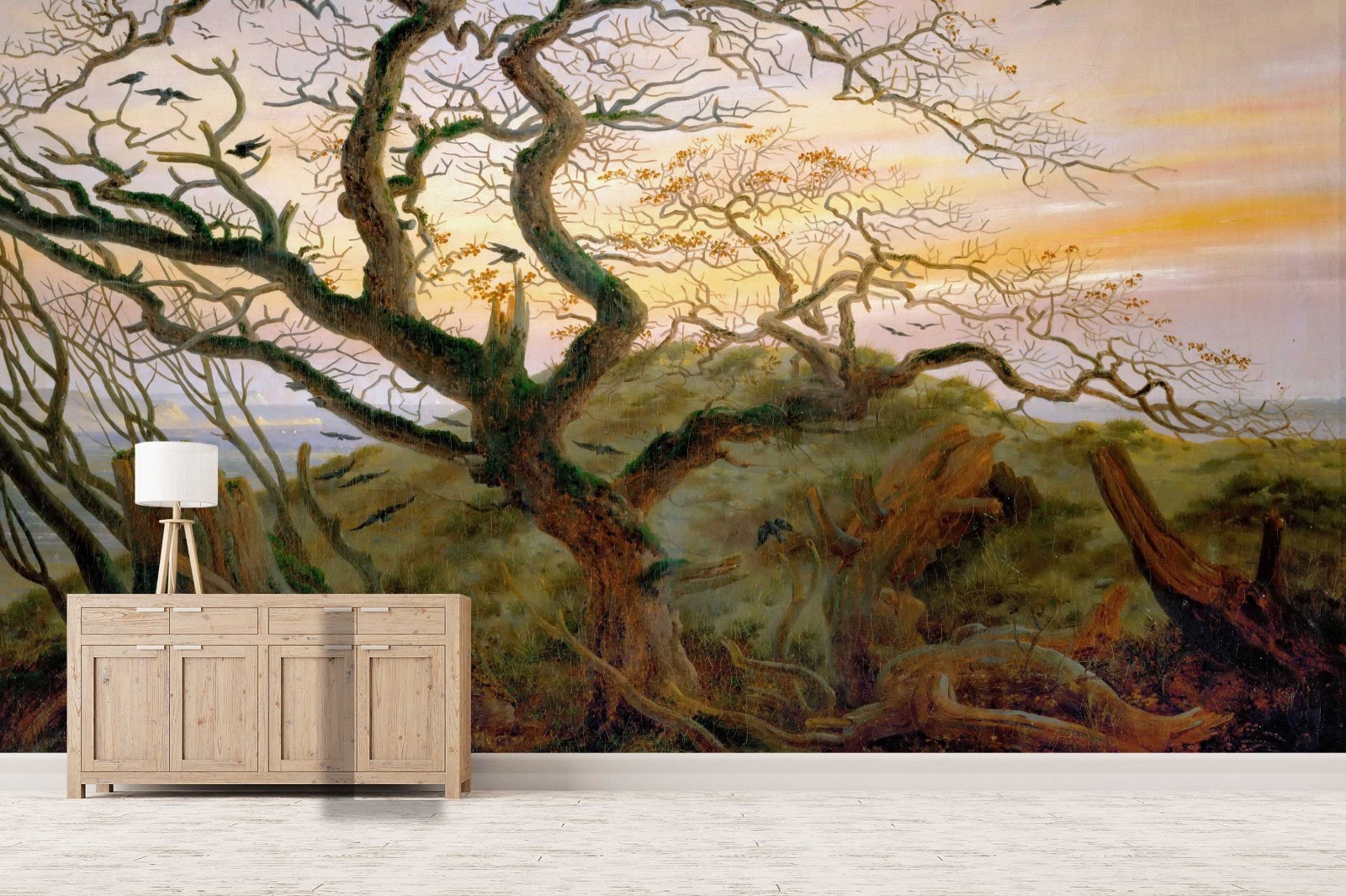 3D Landscape Oil Painting Wall Murals Wallpaper Murals Wall Sticker