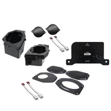 Stinger Speaker Adapters + Amp Bracket for Wrangler JL & Gladiator JT 2018-2022