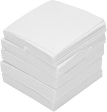 100 Sheets Microwave Kiln Paper Shelf Paper 4.7 Inch Ceramic Fiber Paper Insu