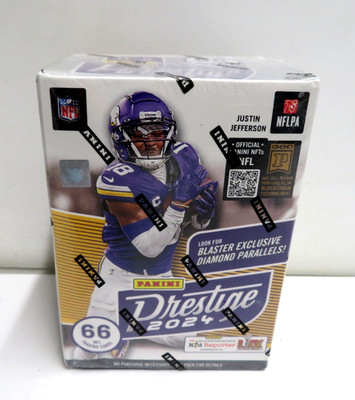 2024 Panini Prestige NFL Blaster Box 66 Trading Cards - NEW SEALED