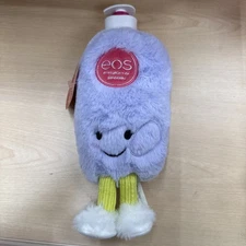 EOS Zuro Toy Vanilla Cashmere Purple Furry Plush Lotion Bottle