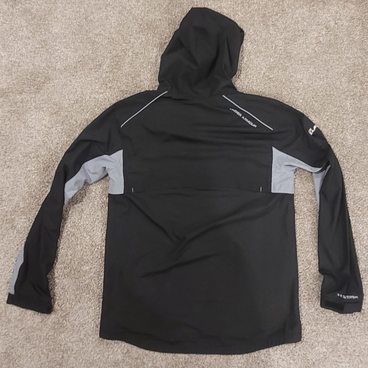 Boeing Under Armour Storm Windbreaker Hooded Jacket Women M Waterproof Raincoat thumbnail 3