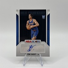 2024-25 Hoops Basketball Great SIGnificance Pacome Dadiet RC Auto NY Knicks