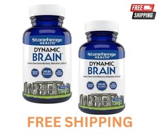Dynamic Brain Supplement 60 Capsules–Memory Focus Clarity-Pack of 2, EXP