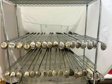 Wholesale Lot of 35 Golf Clubs - Taylormade Assorted Drivers and Fairway Woods