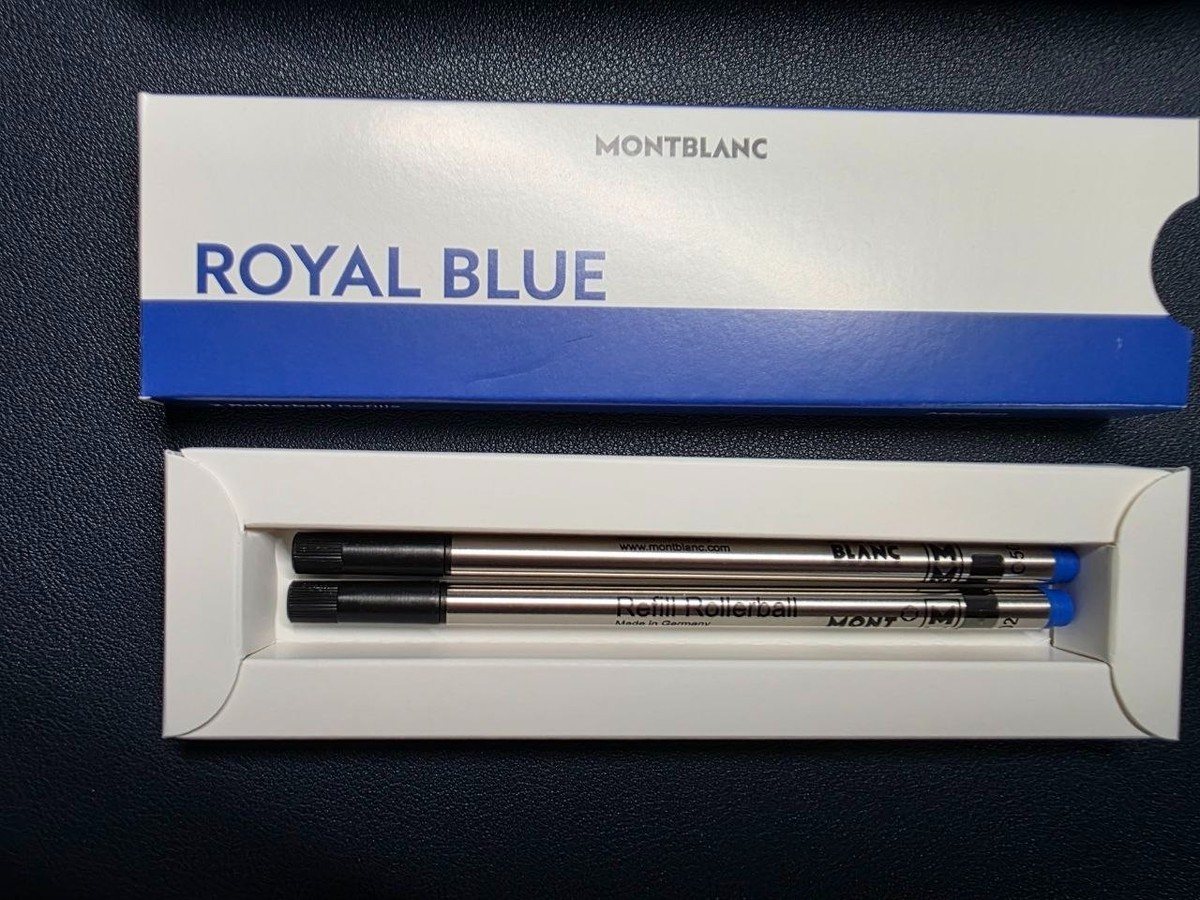 Montblanc Meisterstück Blue Hour Classique Rollerball Pen + Box 