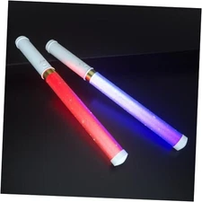 LED Glow Sticks Reusable Light Up Toys 15 Colors Light Stick Bulk, Glow 2 Pack