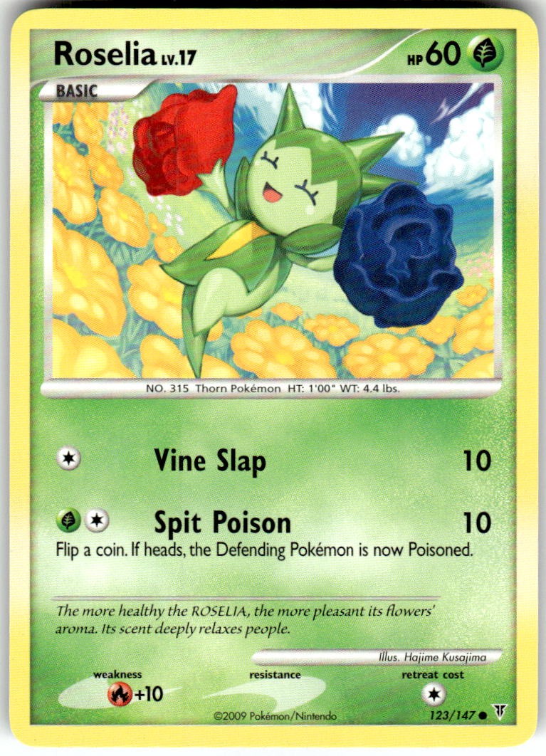 Roselia 123/147 Common Supreme Victors Pokemon Near Mint