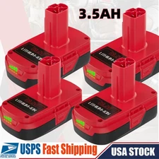 4Pack For CRAFTSMAN 19.2 VOLT C3 LITHIUM DIEHARD BATTERY PACK 315.PP2011 3.5Ah