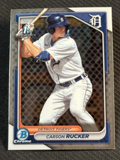 2024 Bowman Chrome 1st PROSPECT ROOKIE Carson Rucker, Item 6