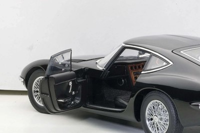 SUPER RARE* Autoart 1/18 Toyota 2000GT Coupe Black 1967 Wire Spoke