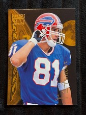 1995 Pinnacle Zenith Justin Armour Rookie Football Card Z-114 Buffalo Bills WR