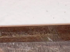 Vintage TH Witherby Warranted 10" Draw Knife 