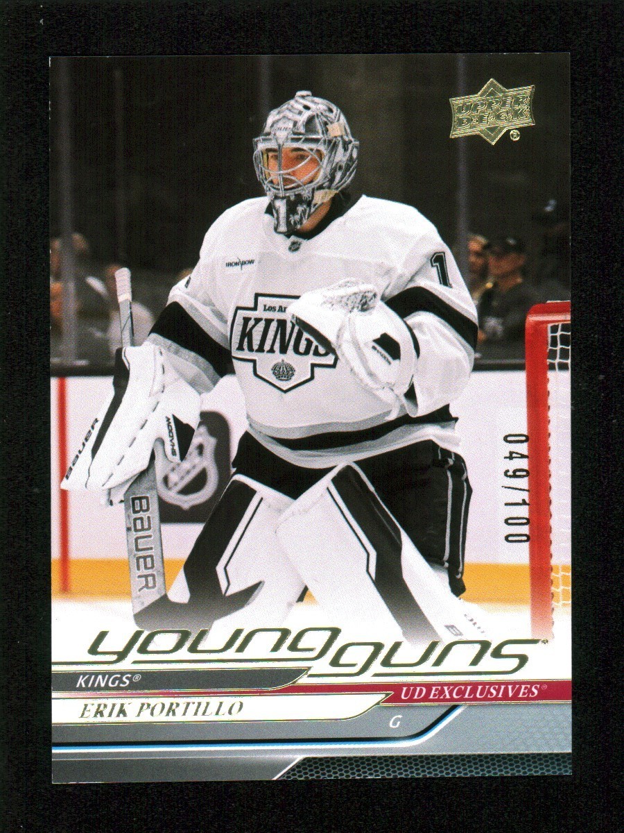2024-25 Upper Deck Exclusives #702 Erik Portillo Young Guns /100 (406994)