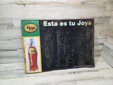 Vintage Mexican Orange Soda Joya Drink Menu Chalk Board Sign