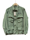 US Army Vietnam OG-107 Green Cotton Vintage Combat Shirt Size 42" Chest #624