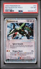 Rayquaza ex 97/97 EX Dragon Holo - PSA 6 NEW CERT on eBay