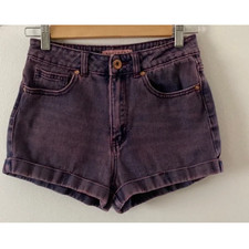 Bullhead Denim Co Purple Mom Short Size 5