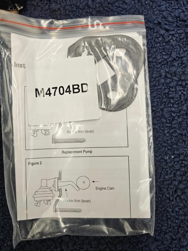 Bomba de combustible mecánica Carter M7404 para GMC C7000 C6000 1979-1984 Foto 2 de 4