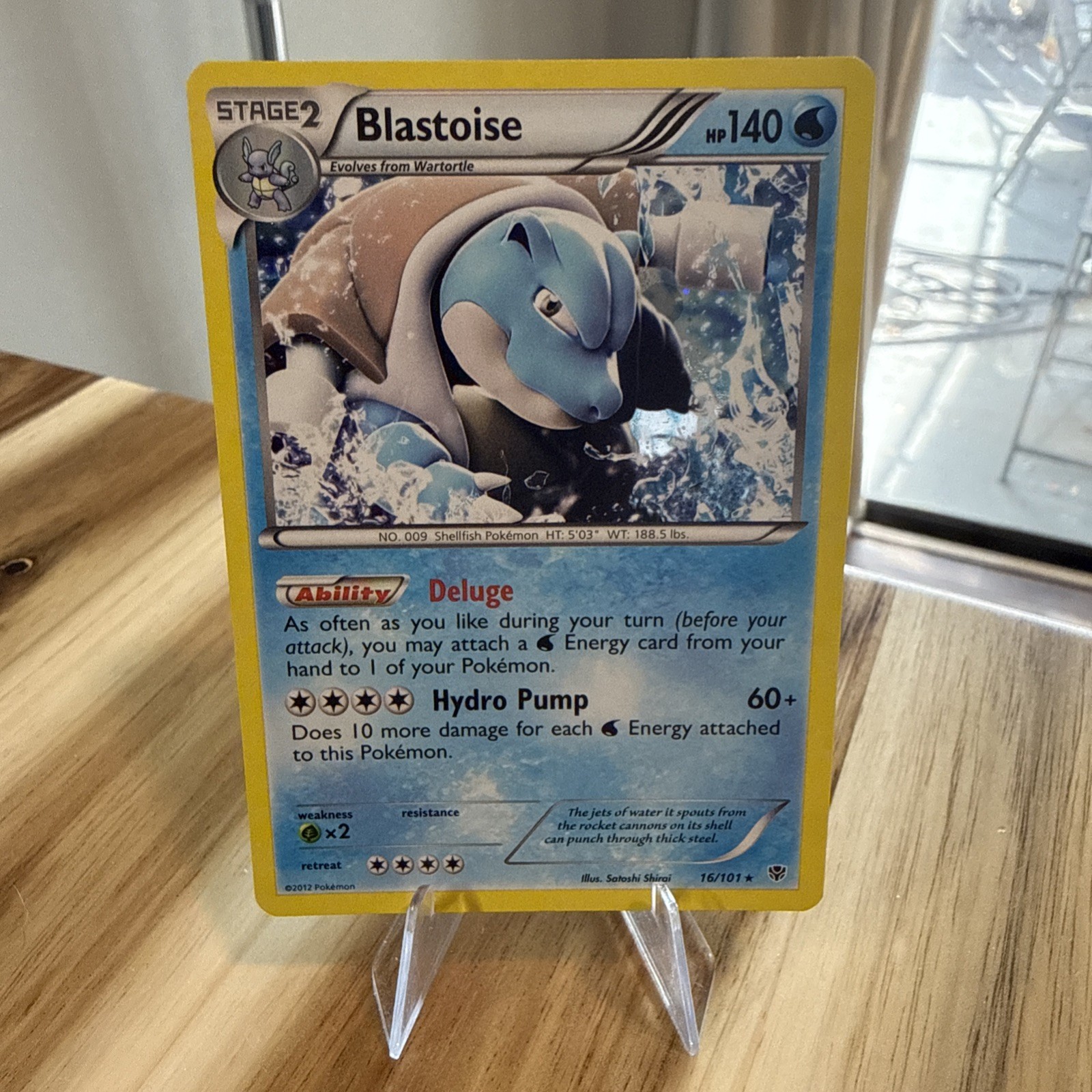 Pokémon Blastoise 16/101 PLB Plasma Blast LP
