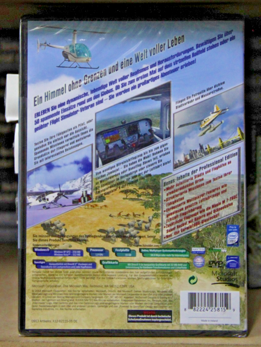 Microsoft Flight Simulator X Deluxe Edition for sale online | eBay