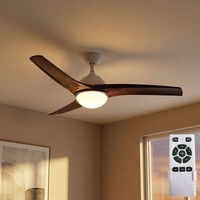 Deckenventilator Deckenlampe LüFter KüHler Fernbedienung Cct Timer Led D 132 Cm