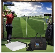 Golf Simulator Impact Screen 3x4m 118 x157 for Indoor/Home/Garden
