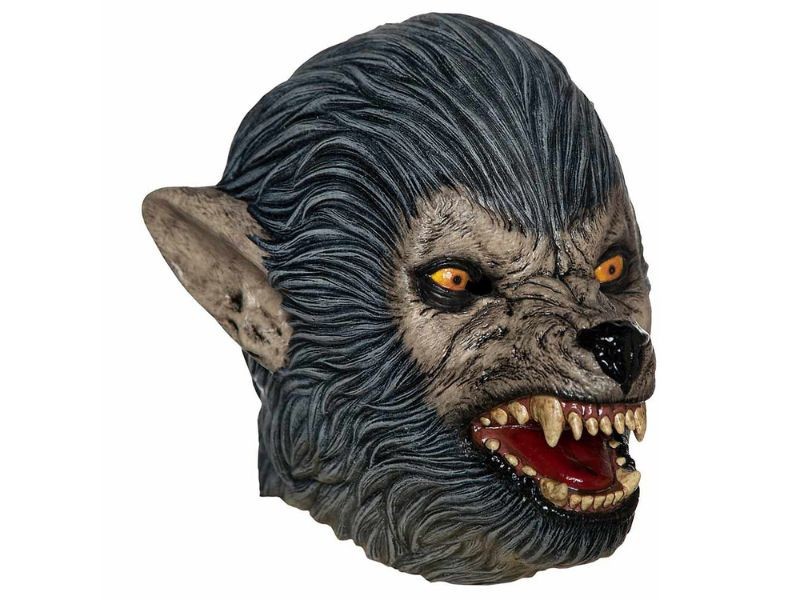 Werewolf Mask Adult Latex Overhead Wolf Man Scary Halloween Costume Accessory