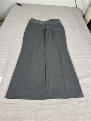Express Editor Series Women s Trousers Grey Size 6 Regular Pants Business Work