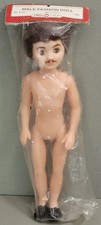 NOS Vintage Fibre Craft 16 Male Fashion Doll No. 3177