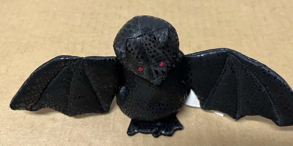 Vintage Russ Berrie Spooky Silkies IGOR Plush Bat Beanbag Mini Rare Halloween L2 - Image 2 of 4