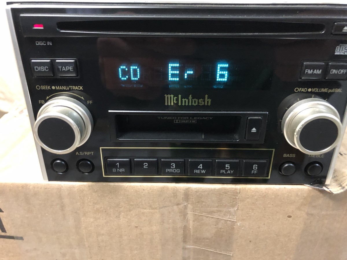 【訳あり】McIntosh PF-21421 CD/カセット McIntosh PF-21421 Car Audio Cassette CD Player | eBay