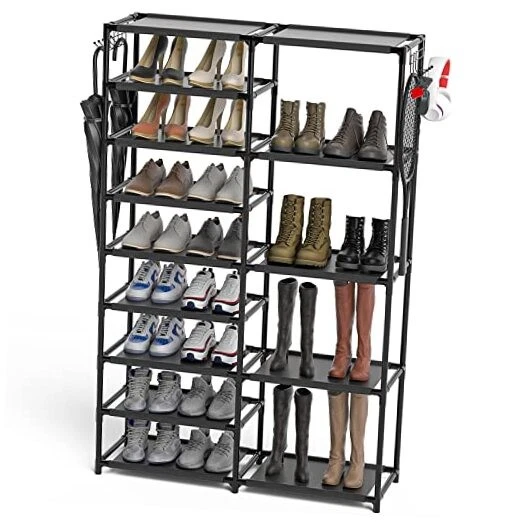 Tall Garage Shoe Rack