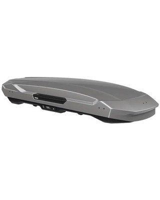 - Thule Motion 3 XL Low Roof Box 400 Litre Double Opening, Polished Titanium