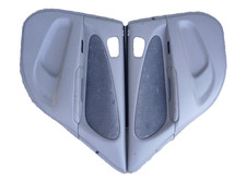 98-02 Toyota Corolla Rear Right Left Door Panels Panel Set Gray Oem