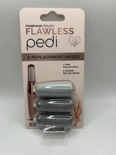 Finishing Touch Flawless Pedi 3 Replacement Heads NEW