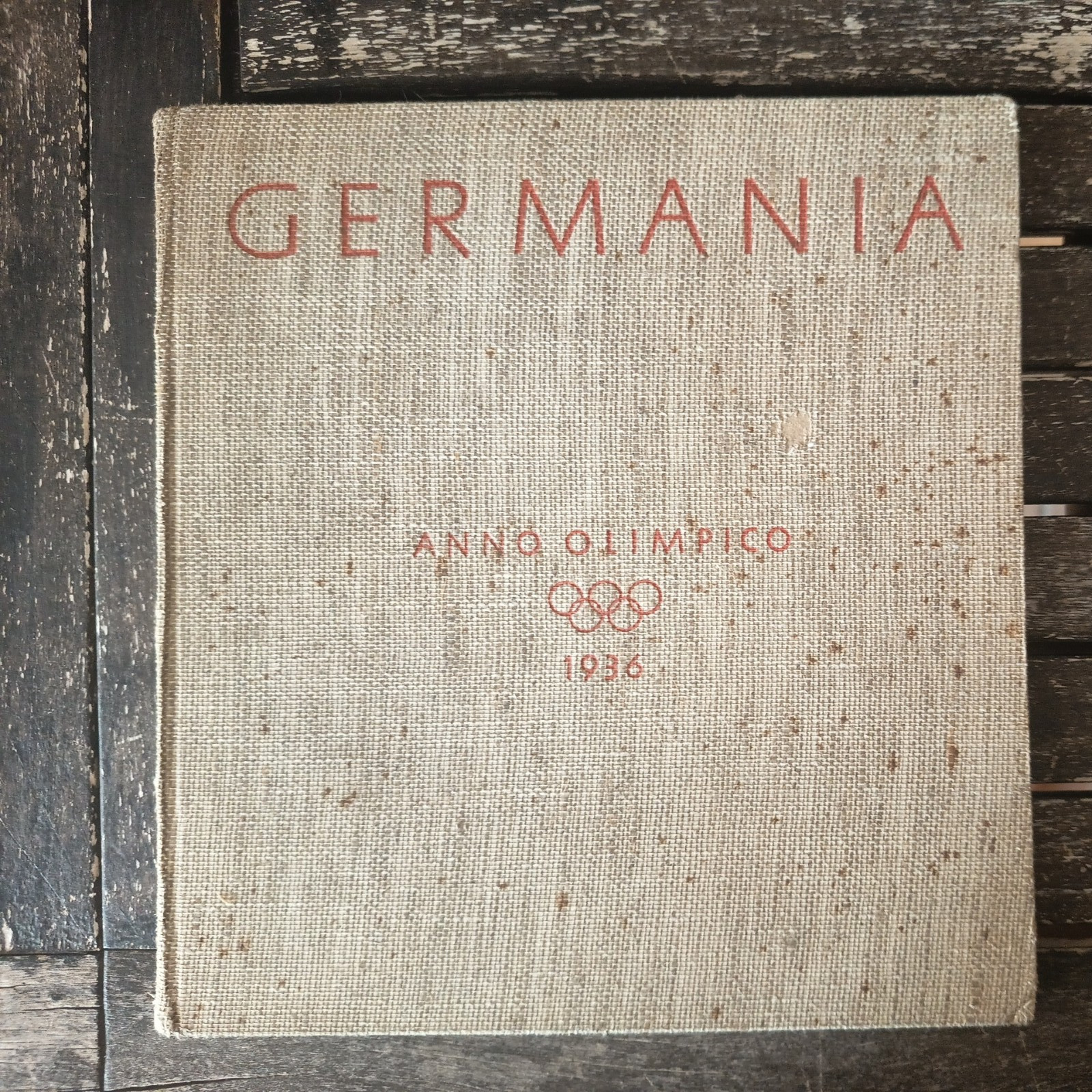 FASCISMO 1936 LA GERMANIA NELL'ANNO OLIMPICO ED. VOLK UND REICH BERLINO FOTOGRAF
