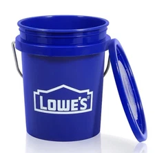 Lowe's 0.4-quart BPA-Free Food-Grade Polypropylene Mini bucket Lid(s) Included