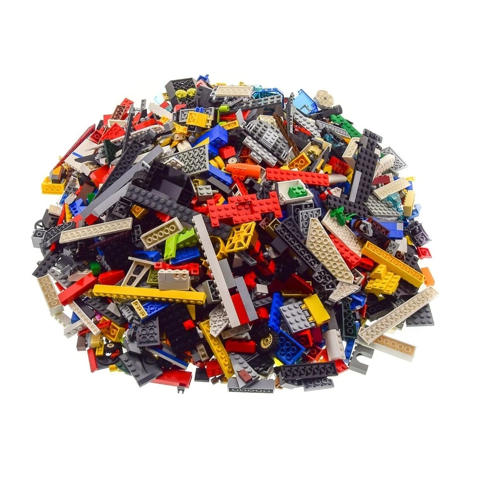 4 kg Lego Classic Kiloware ca 2800 Bau Steine Sonder Teile gemischt z.B Platten - Bild 2 von 4