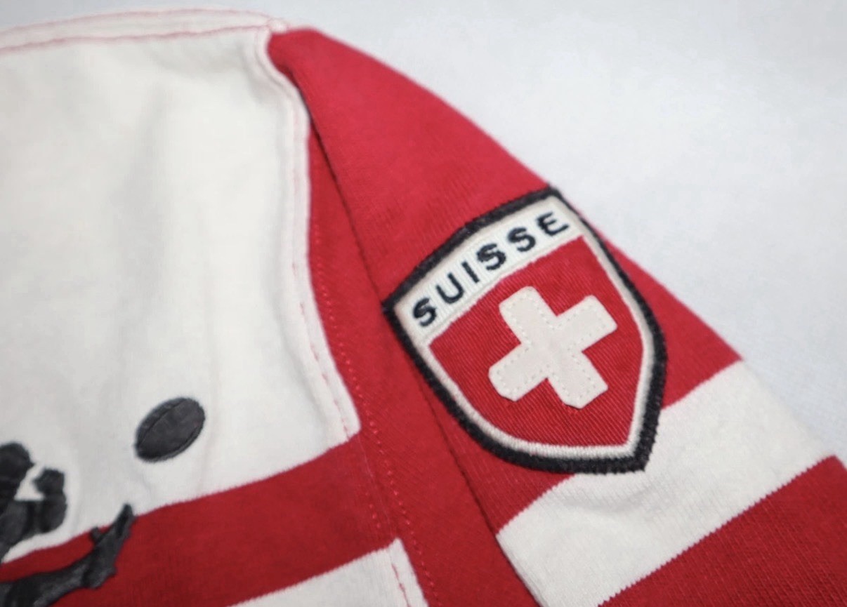 🇨🇭 Vintage Ralph Lauren Rugby “SUISSE” 🇨🇭 Rugby Brand Men’s XL image 10