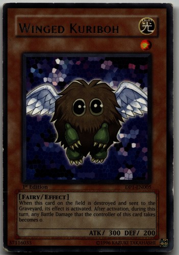 Winged Kuriboh DP1-EN005 1st Edition Rare Duelist Pack 1: Jaden Yuki