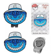 Malbon x Bettinardi Fat Cat Golf Ball Marker, with Magnetic Clip