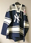New MLB New York Yankees old time jersey style mid weight cotton hoodie men's S