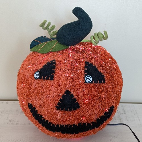 Hallmark Light Up Fiber Optic All Over Glow Jack-O’-Lantern Halloween Pumpkin - Bild 8 von 17