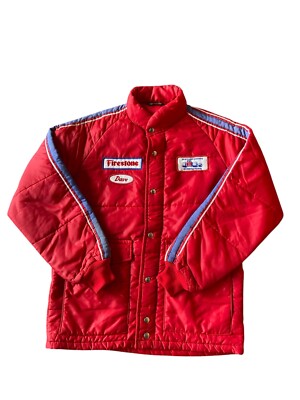 Firestone Parnelli Jones Enterprises Swingster Racing Jacket Red