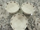 Bass Pro White River Animal Tracks 6" X 2-3/4" Cereal/Soup Bowls Set/3 EUC