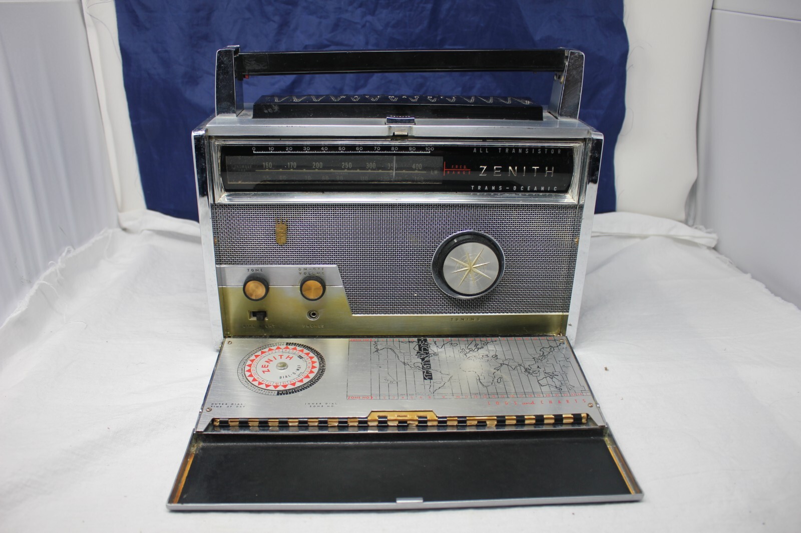 Zenith Trans Oceanic Royal 1000 D Shortwave Radio eBay