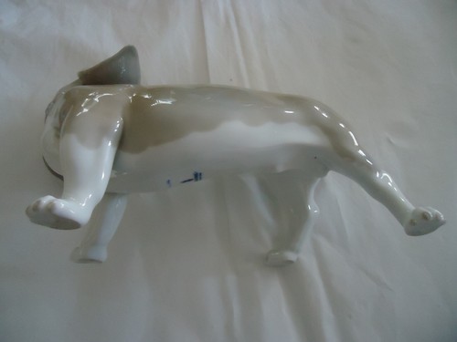 LLADRO Porcelain Dog Figurine Basset Hound #1066-Gloss Finish-Vintage - Picture 4 of 6