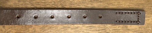 GAP Genuine Leather Brown Belt Youth/Kids Size 20-22 1”Wide Roller Buckle GUC - Picture 4 of 6